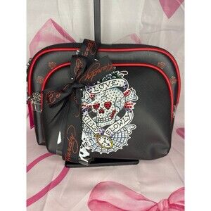 Ed Hardy Cosmetic Bag Set